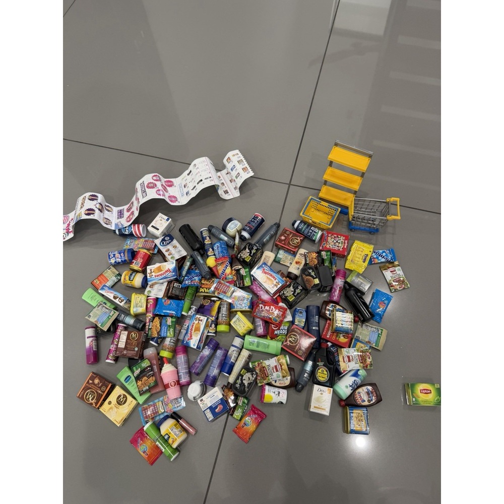 HUGE LOT of 127 ZURU Mini Brands Lot Food Beauty